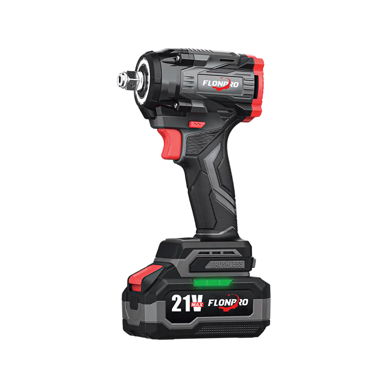 GQ 21V Cordless Brushless Impact Wrench 398Nm Professional Power Tool