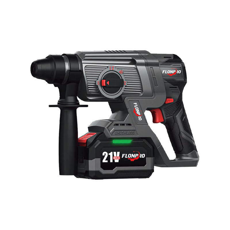GQ 21V Cordless Brushless Rotary Hammer Concrete Drill