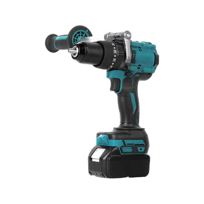 Brushless 21V Cordless Detachable Handle Impact Drill