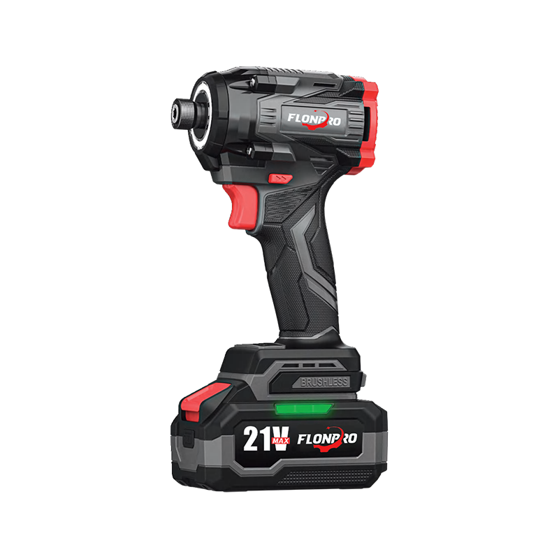 GQ 21V Cordless Brushless Impact Driver 240Nm Lithium Power Tool