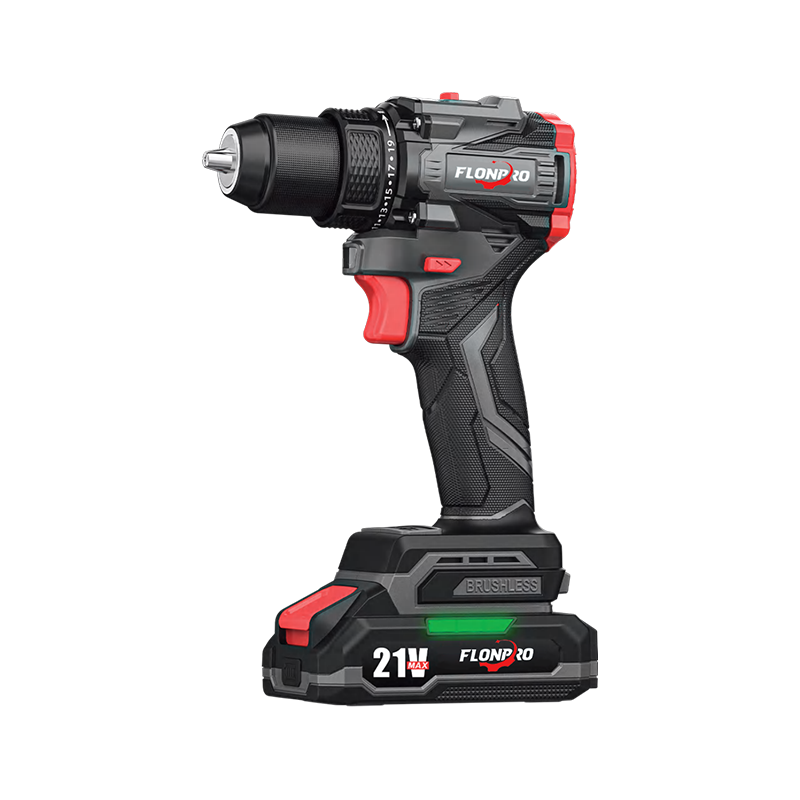 GQ 21V Cordless Brushless Drill Driver 80Nm Professional Power Tool