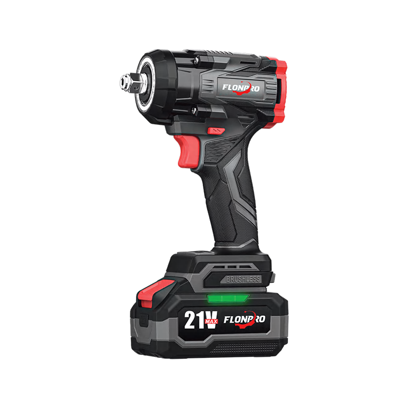 GQ 21V Cordless Brushless Impact Wrench 550Nm Heavy Duty Power Tool